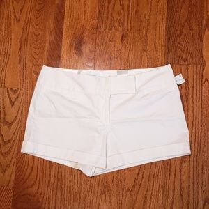Maurices Womens White Shorts NWT